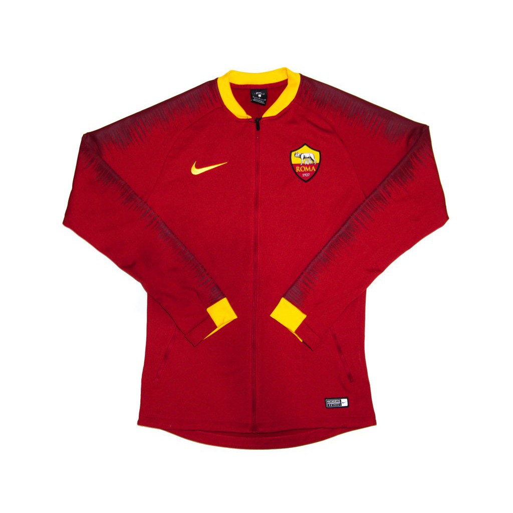 ORIGINAL Jaket Nike AS Roma Anthem Jacket Dry Squad Training Tracktop 2018 2019
