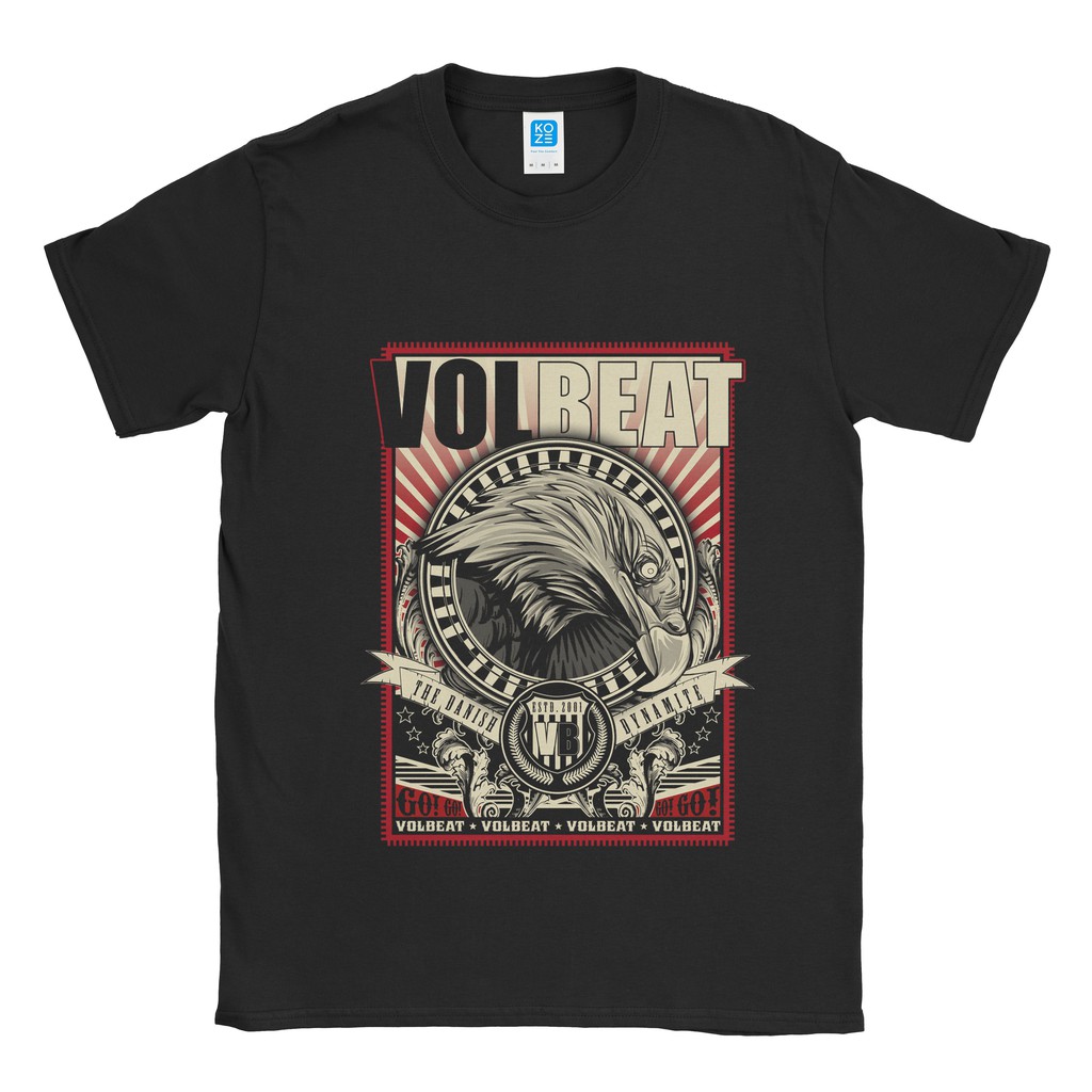 Baju Kaos Band Volbeat Eagle