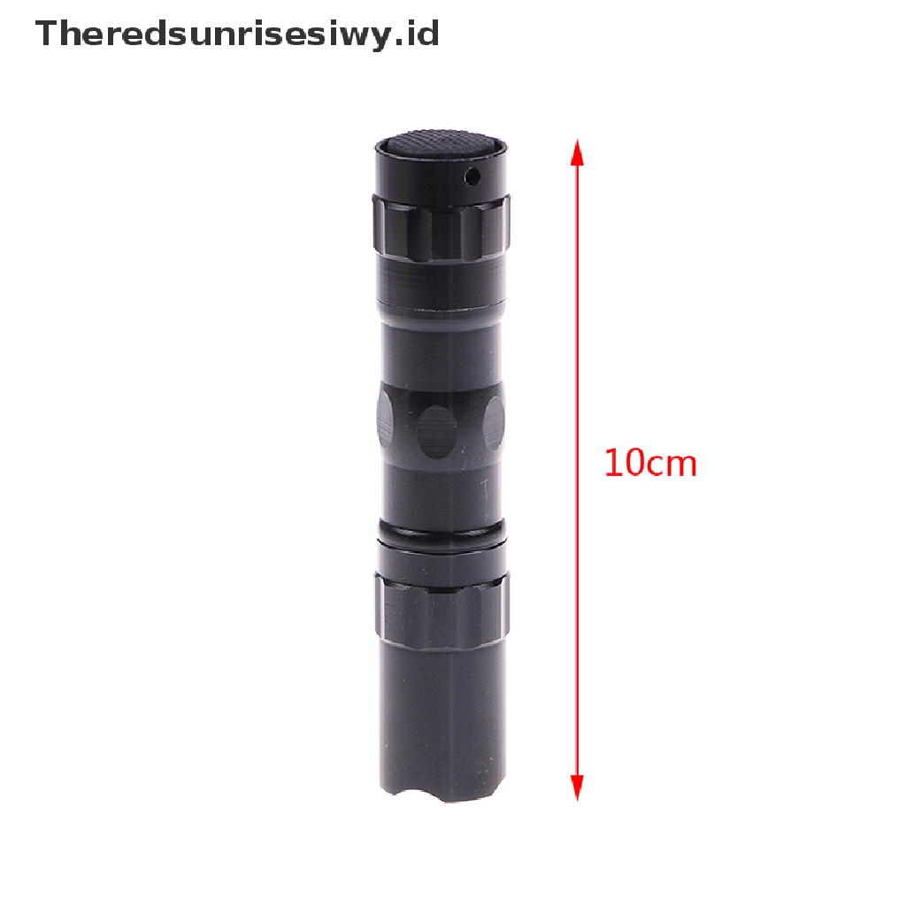 (Theredsunrisesiwy.Id) Senter Mini Led Torch Waterproof Baterai Isi Ulang Super Terang