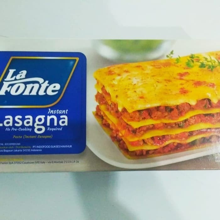 

Pasta-Aneka- La Fonte Instant Lasagna 230 Gr/Pasta Lasagna -Aneka-Pasta.