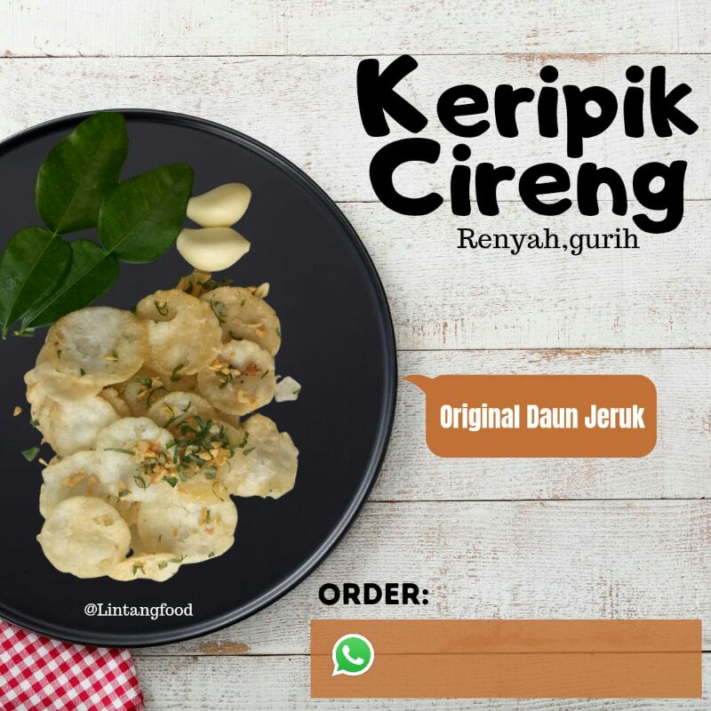 

Keripik cireng melintang (500 gram)