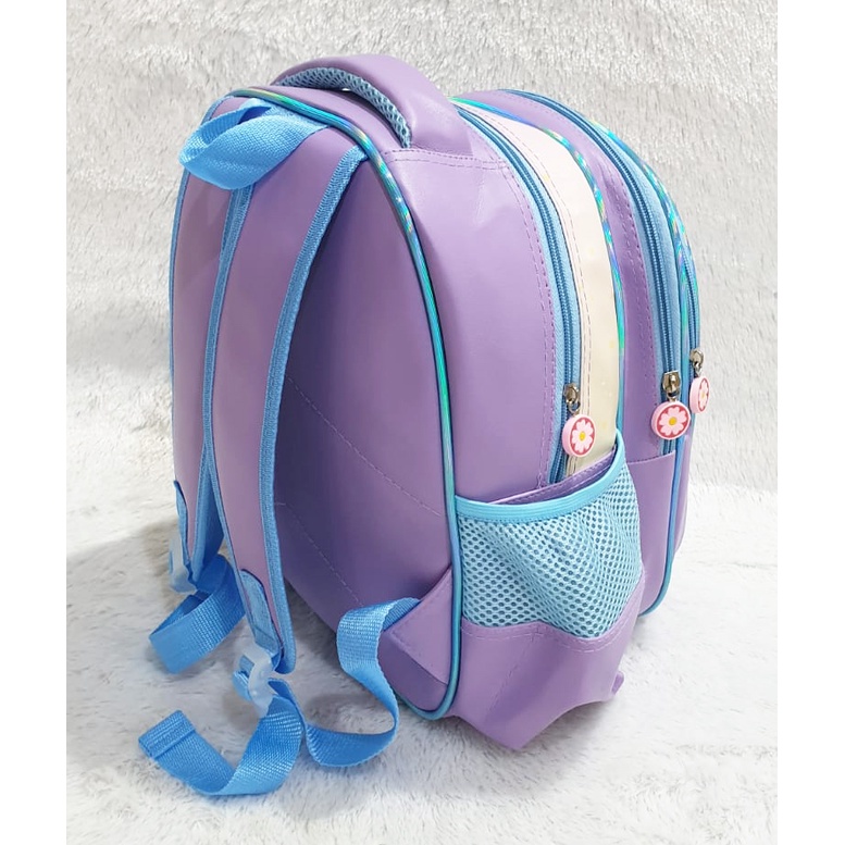 SALE PROMO TERMURAH TAS RANSEL ANAK SEKOLAH PAUD PEREMPUAN GAMBAR KUDA PONY AJAIB BAHAN KAIN SPONGE TAHAN AIR  ( Soft Timbul 11inch  )