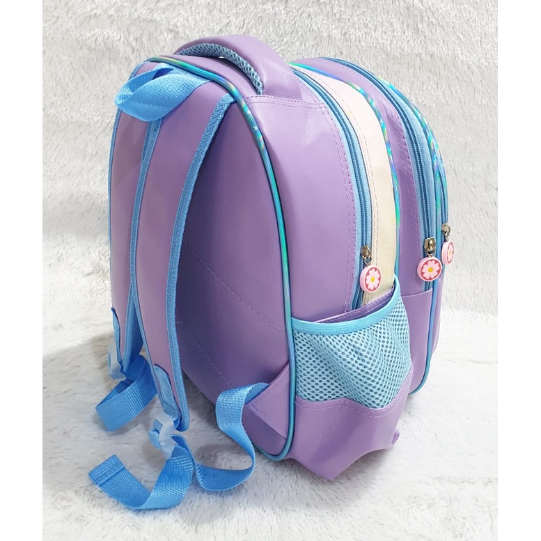 PROMO 10.10 TERMURAH TAS RANSEL SEKOLAH PAUD ANAK PEREMPUAN GAMBAR KUDA PONY AJAIB BAHAN KAIN SPONGE TAHAN AIR  ( Soft Timbul 11inch  )