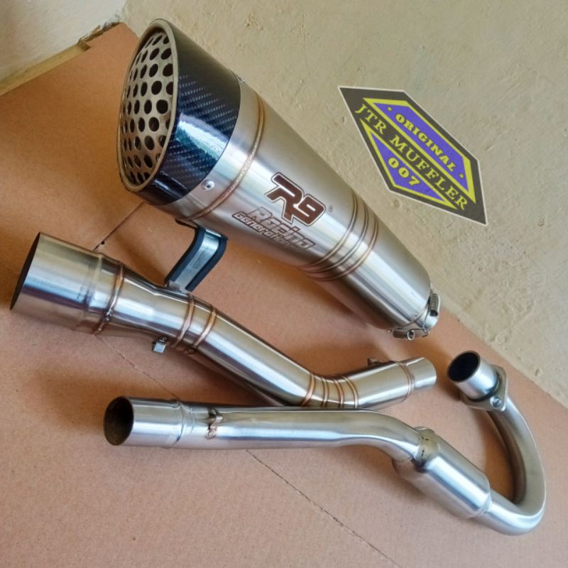 Knalpot R9 h2 KLX 150 CRF 150L D-TRACKER 150