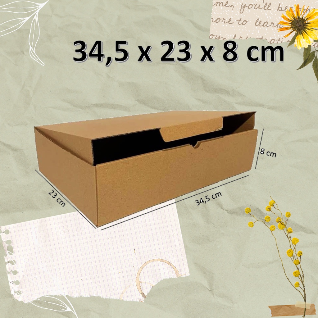 

BOX 34,5x23x8 Kardus (MIN ORDER 3 PCS) bungkus FRAME pigura 10R DIE CUT GROSIR untuk kotak sepatu