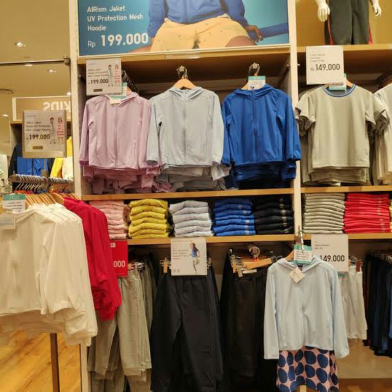 Uniqlo airism Jaket kids