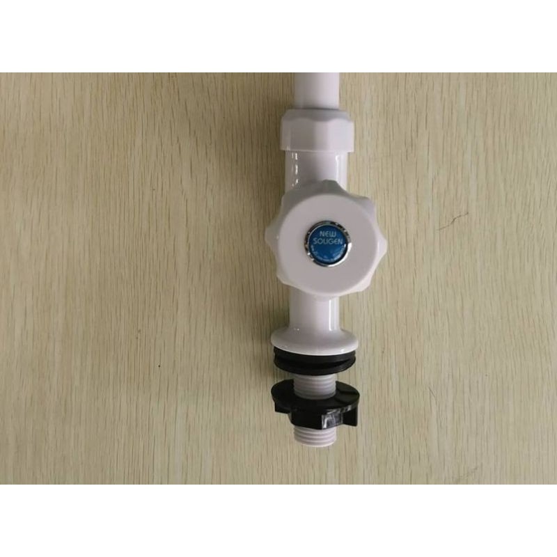 Kran angsa pvc SOLIGEN tanam / kran cuci piring B2