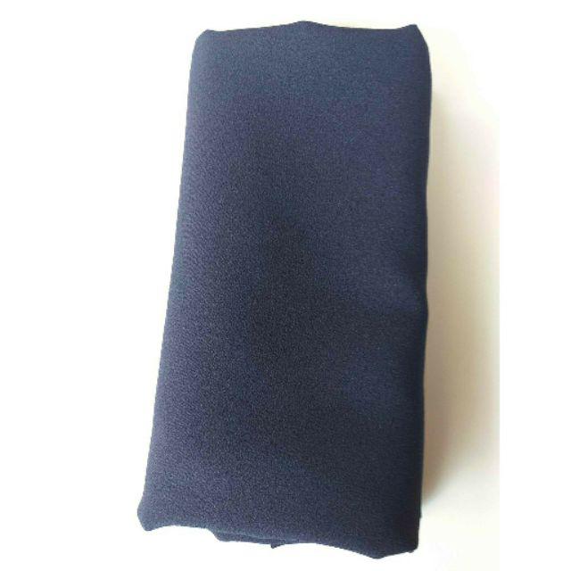 Pashmina diamond strech pasmina sabyan 150x75-navy