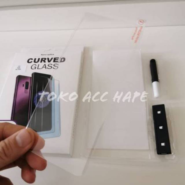 TEMPERED GLASS SAMSUNG S20 ULTRA KACA UV GLUE CURVE PREMIUM TERMURAH