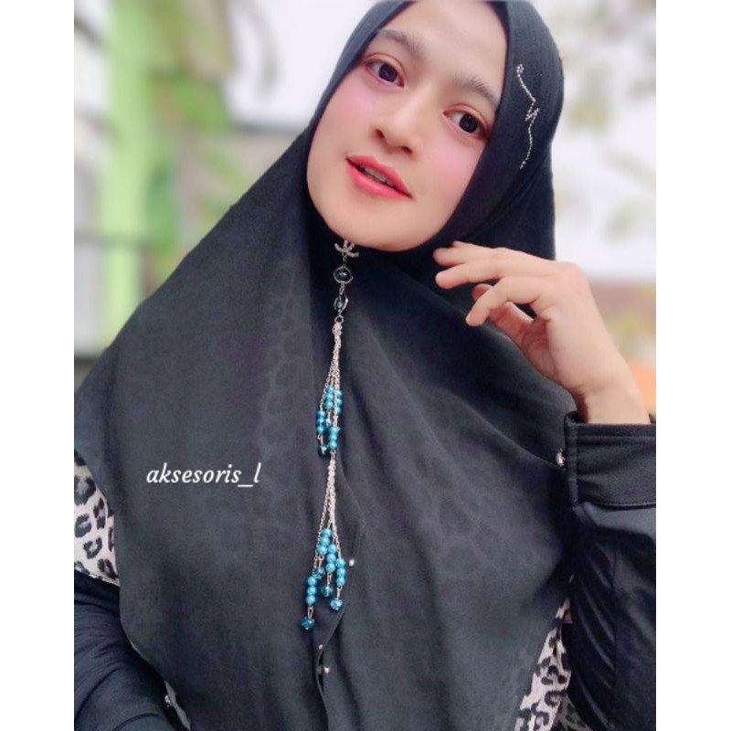 Bros juntai-bros kristal- bros mewah-bros dagu full kristal