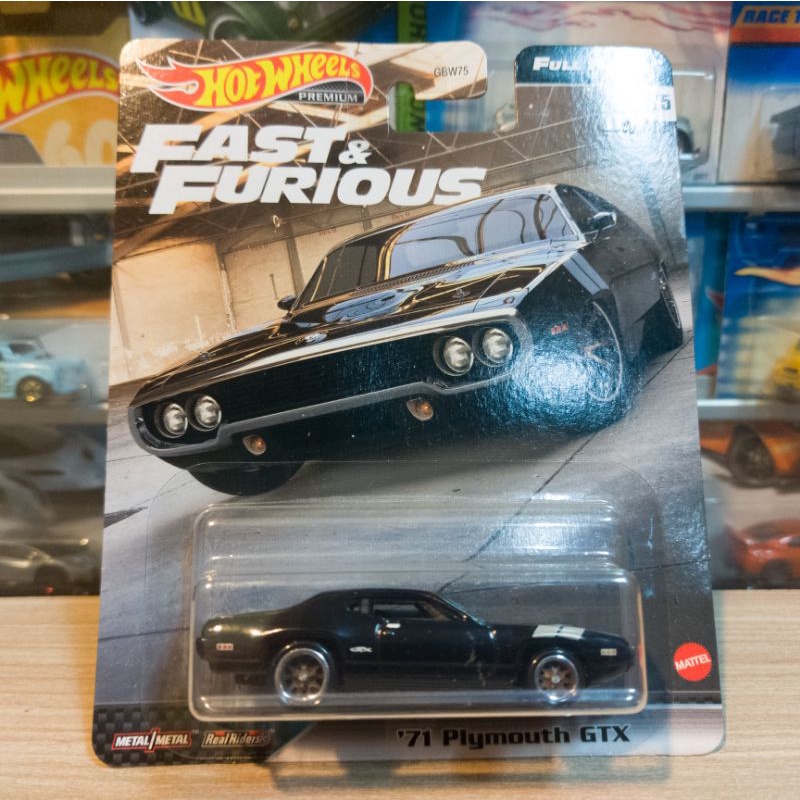 HOT WHEELS 71 PLYMOUTH GTX - FULL FORCE - PREMIUM