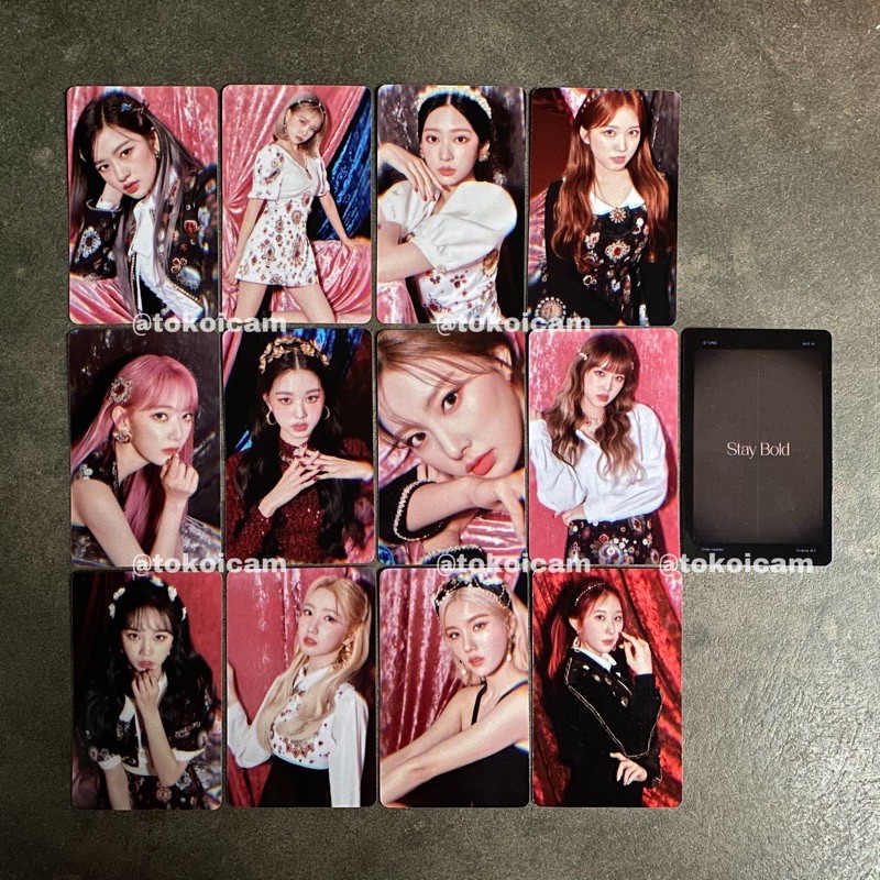 PHOTOCARD IZ*ONE ONE-REELER SCENE 3 STAY BOLD (By @tokoicam) Minju Sakura Yujin Yuri Chaewon IZONE