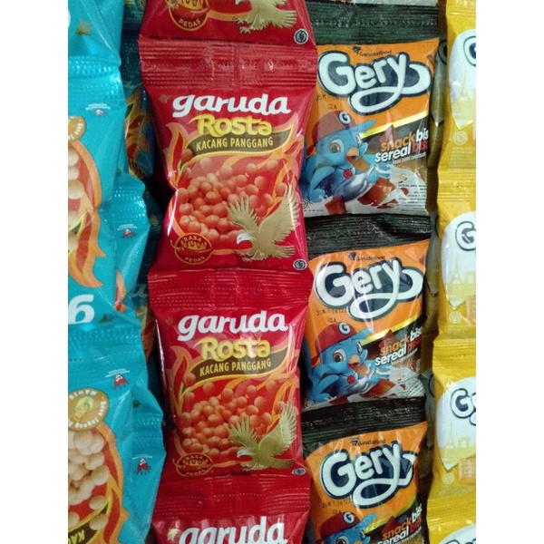 [18 gram x 10] Garuda rosta kacang panggang