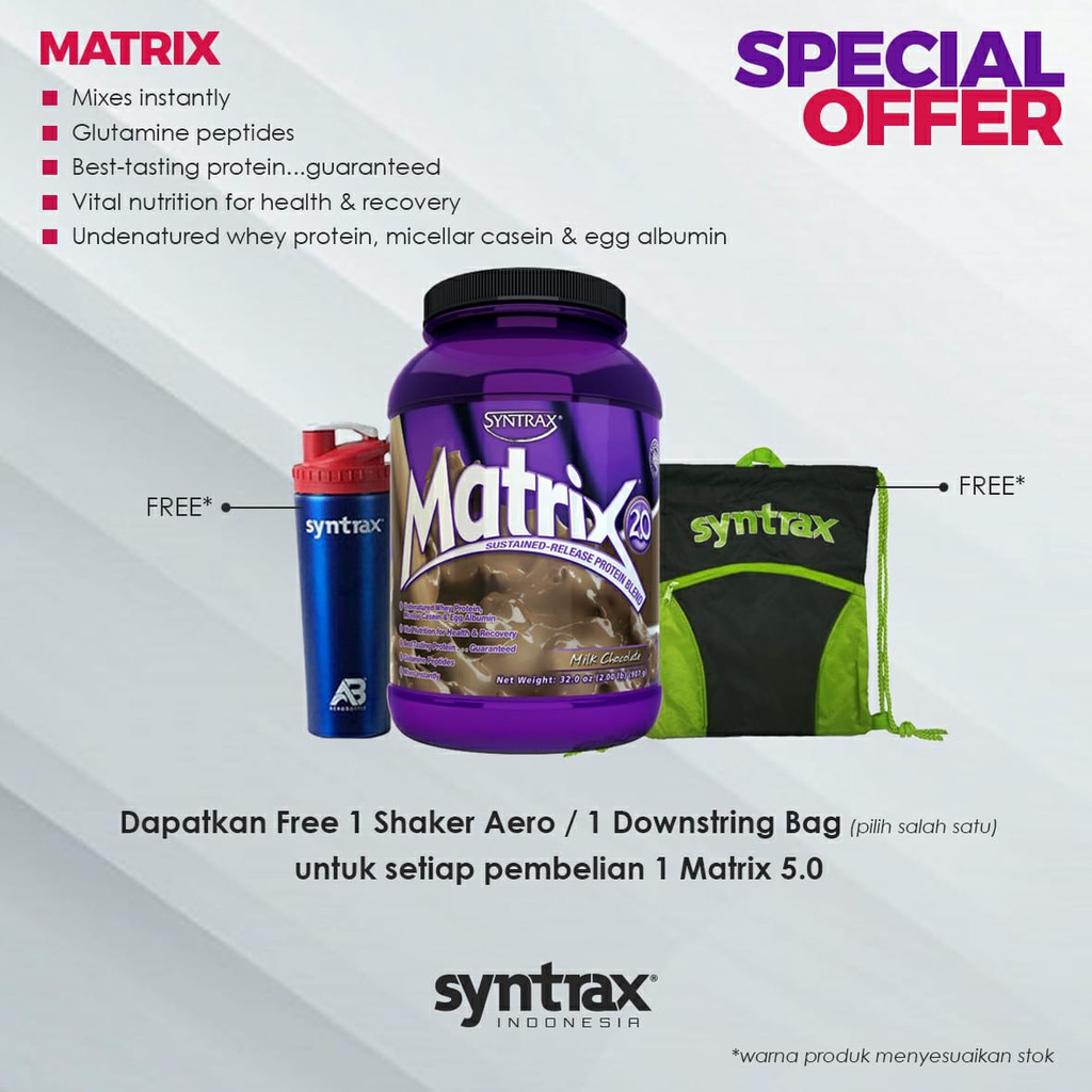 SYNTRAX MATRIX 2 LB LBS WHEY & CASEIN PROTEIN SUSTAINED RELEASE CHOCOLATE SUSU FITNESS FITNES EXTREM