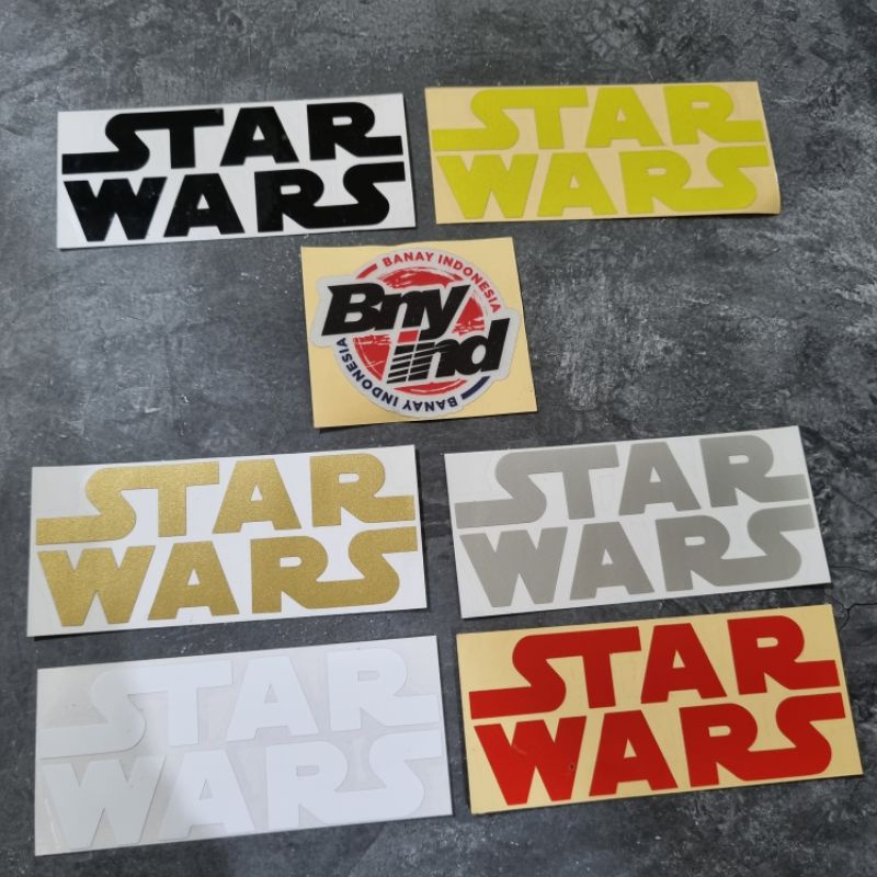 STICKER STAR WARS CUTTING