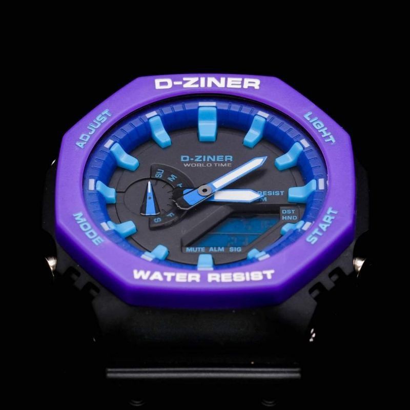 Jam Tangan Pria D-Ziner 8287 Original Water Resistance