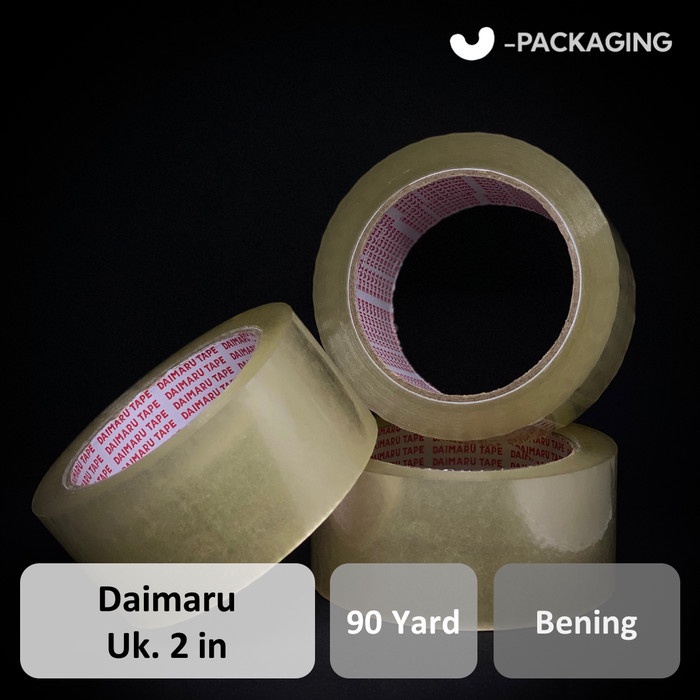 

Cuci Gudang Daimaru Isolasi / Solasi / Selotip / Lakban [Uk. 2 In / 90 Yard] Bagus