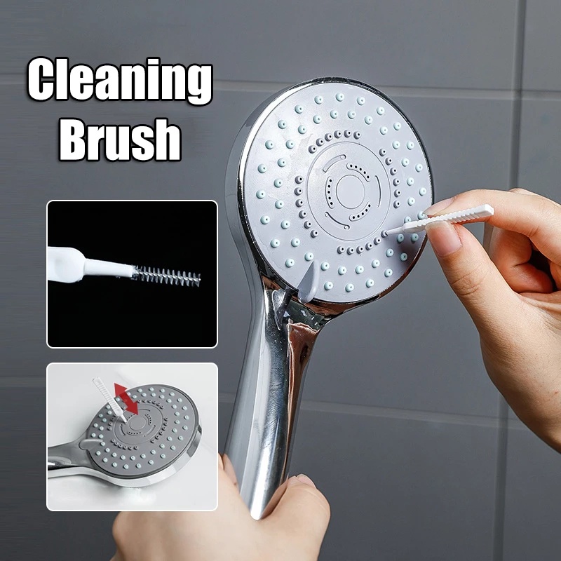 [10Pcs Shower Nozzle Cleaning Brush][Anti Clogging  Multifunctional  Mini Hole Cleaning  Brush]