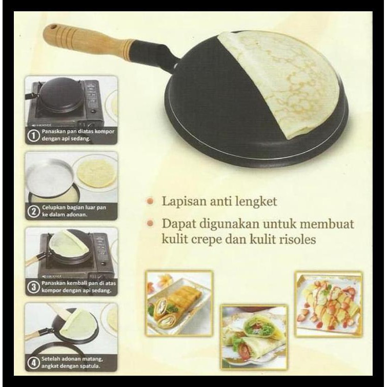 Crepe Pan Bistro / Multi Creper Pan Bistro / Wajan Kwalik Bistro