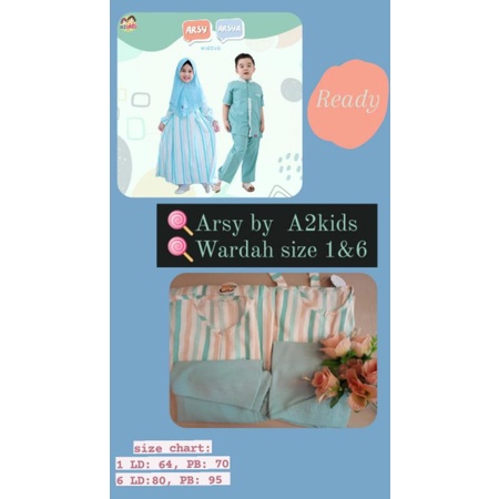 Arsy teen dress set by A2kids