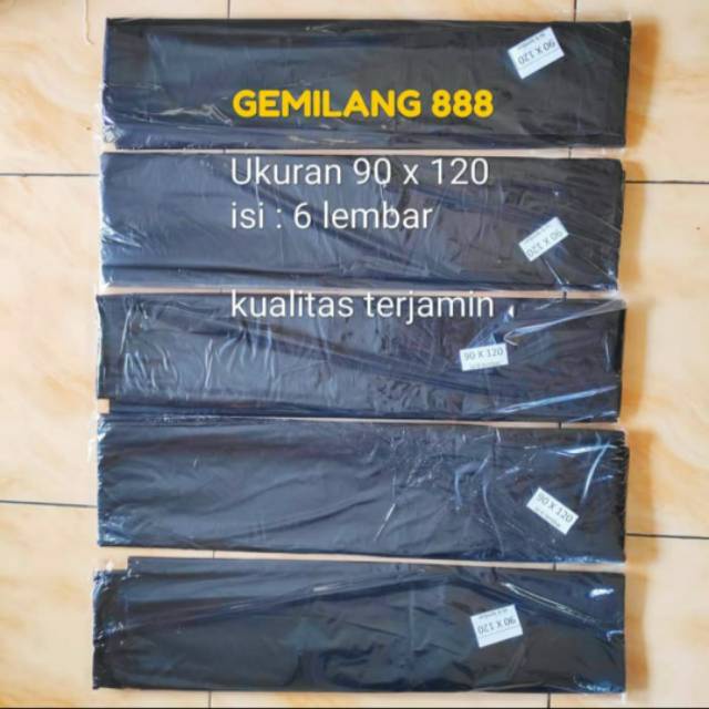 HD sampah KHUSUS GOSEND dan GRAB - Plastik sampah - Trash Bag - Trashbag - kantong sampah