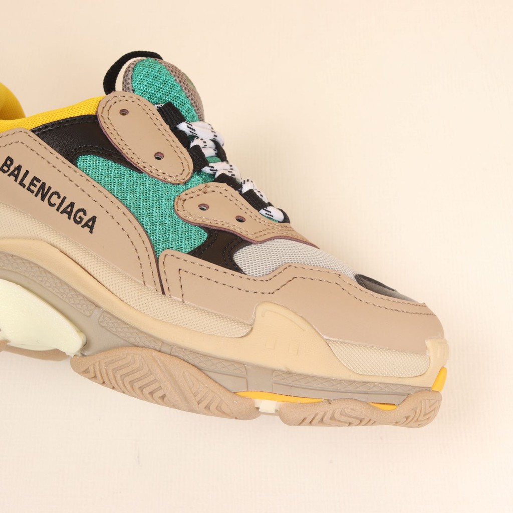 Balenciaga Triple S Green Yellow