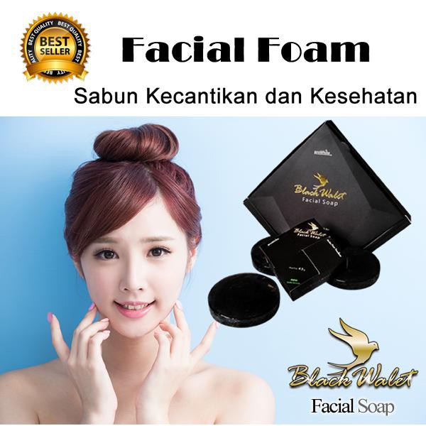 Black Walet / Blackwalet Facial Soap Bpom / Sabun Walet Hitam