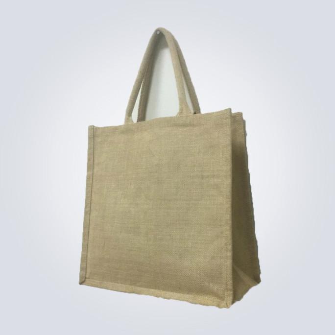 

Promo Tas Karung Goni Polos Laminasi / Jute Laminated Bag Hemat