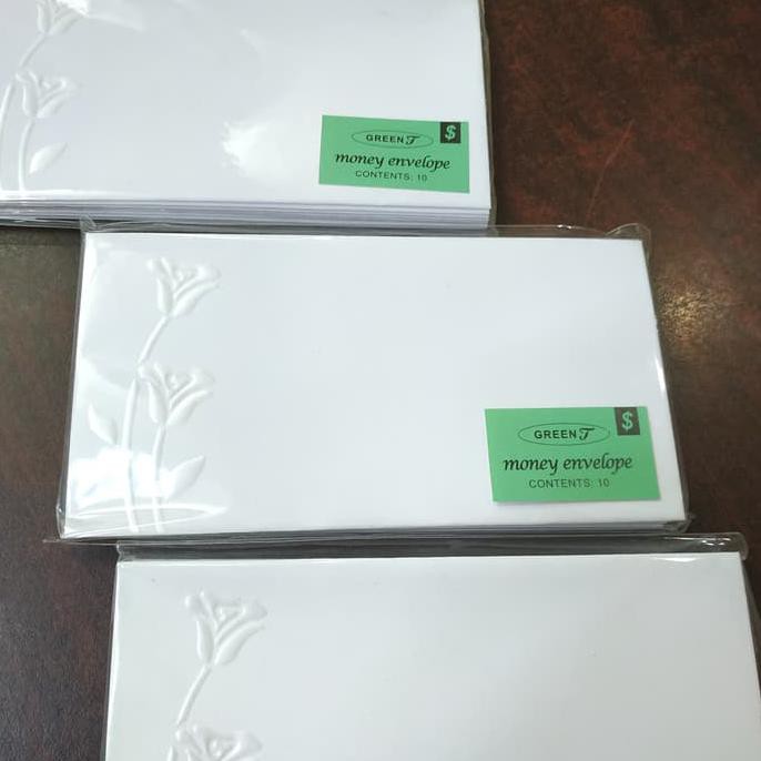 

AMPLOP UANG GREEN T/MONEY ENVELOPE/ANGPAO (ISI 10 PCS) PROMO