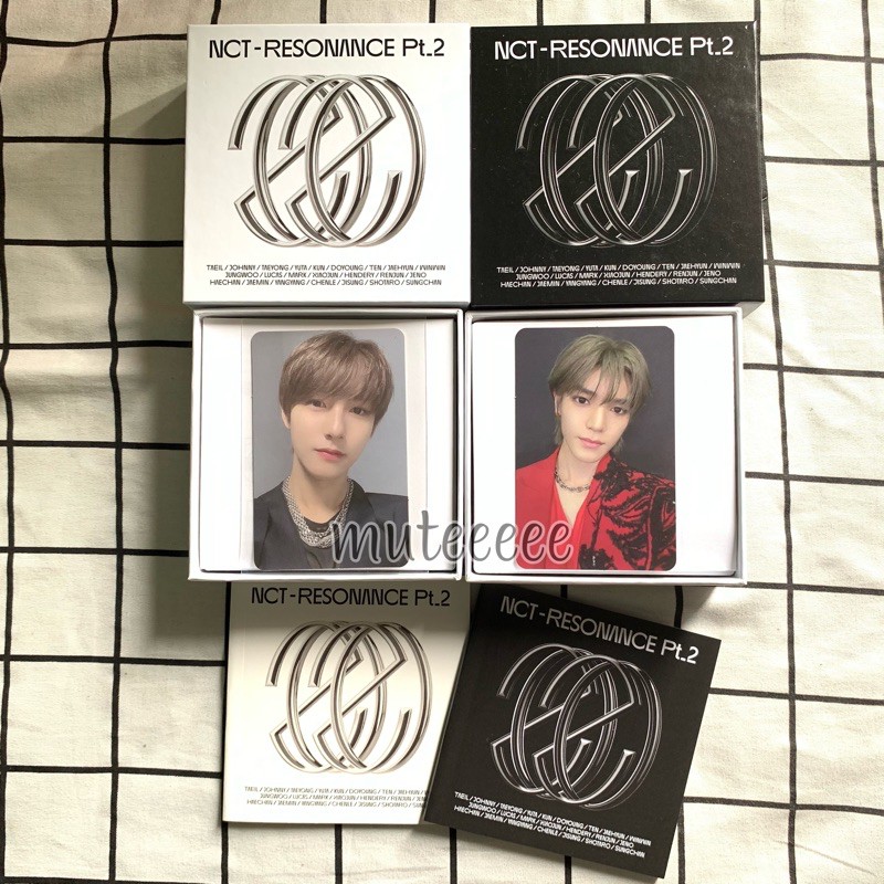 Ready Kihno Only NCT 2020 Resonance Pt.2 Arrival Departure Photocard Pc Haechan Renjun Taeyong Kit