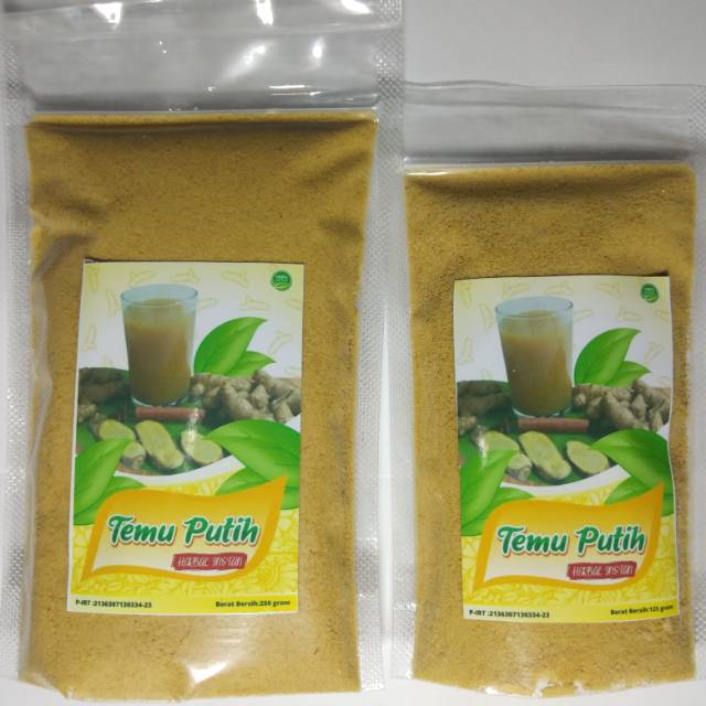 

Temu putih (Curcuma Zedoaria) instan berat 200 gram