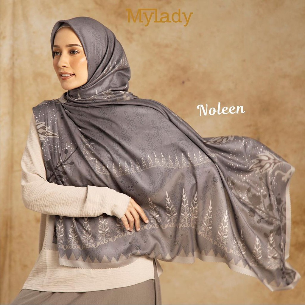 KERUDUNG MYLADY HIJAB MY LADY NOLEEN ORI JILBAB VOAL DIXI ULTRAFINE MOTIF SEGI EMPAT TERBARU PART 3