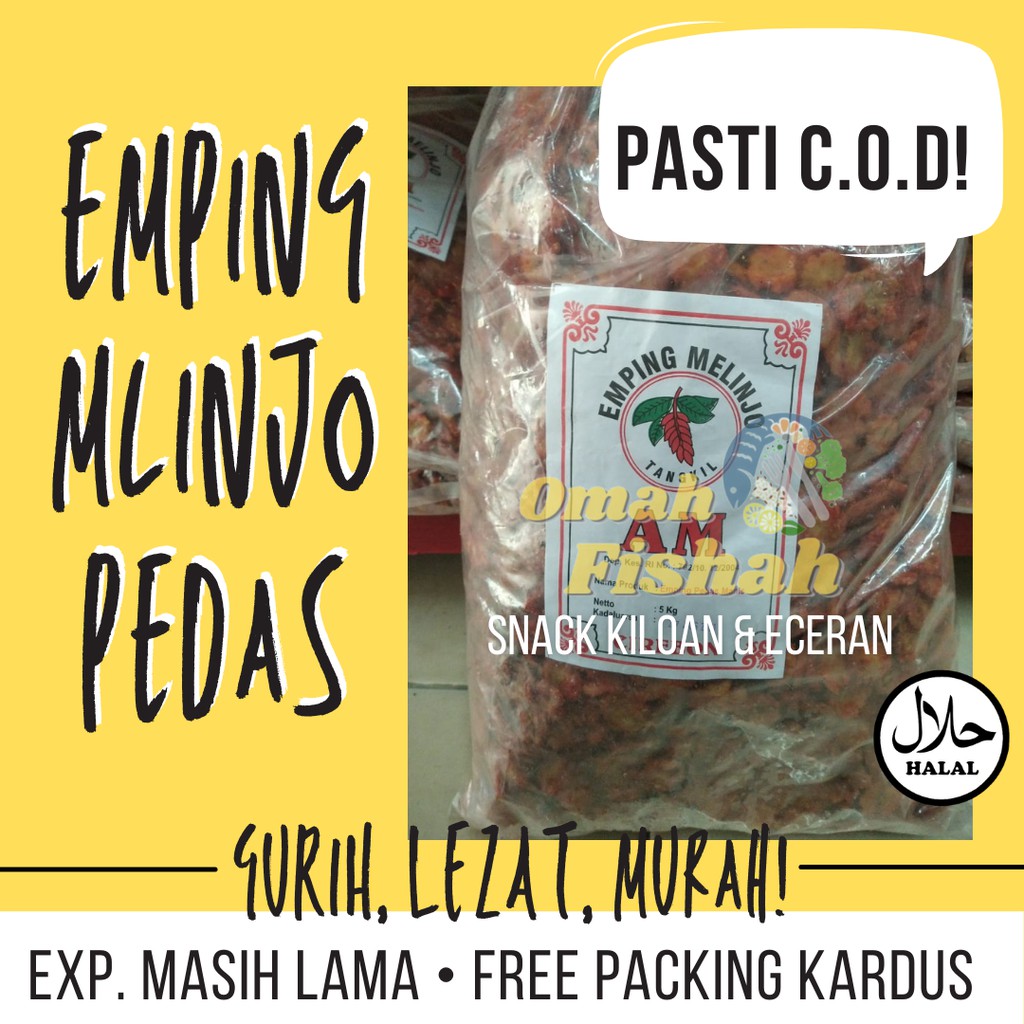 

Keripik Emping Pedas Manis Cemilan Enak Murah Lezat Snack Kiloan Naguh Oleh Oleh Khas Malang