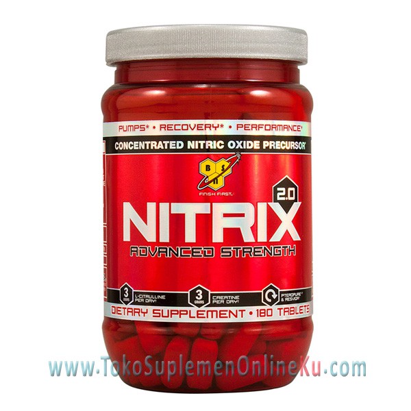 BSN Nitrix 2.0 180 Tablet | Suplemen Fitness