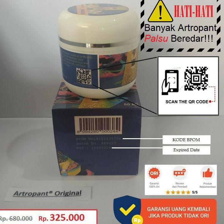 COD Artropant Cream Original Asli Krim Nyeri Sendi Otot Tulang Asam Urat Rematik Reumatik Atritis BP