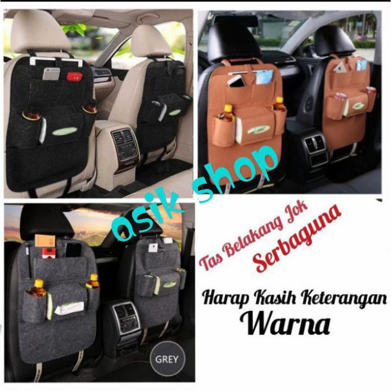 Tas Belakang Jok Mobil ALPHARD Serbaguna