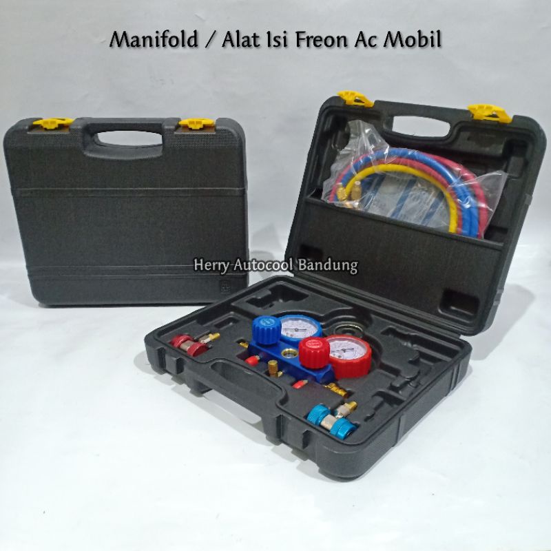 Manifold Set / Alat Isi Freon Ac Mobil