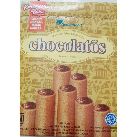 

CHOCOLATOS WAFER ROLL 500