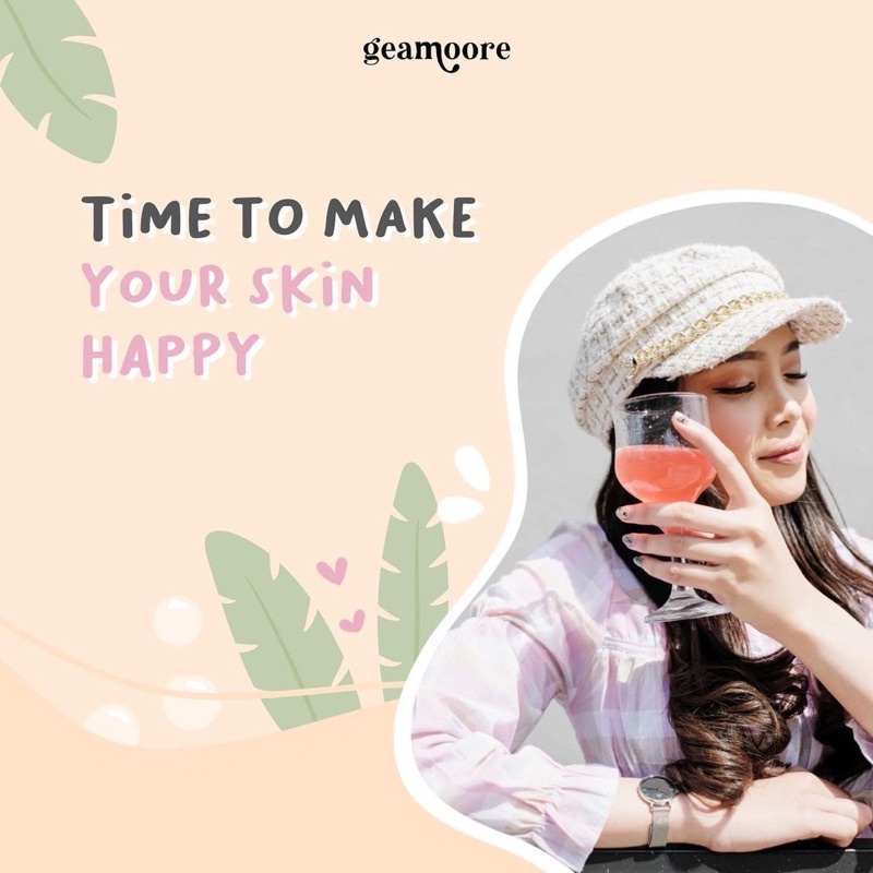 GEAMOORE Collagen Drink Indonesia / Collaberry Collachoco Colla Facial Wash Essence Toner Mist Serum Ampoule Day Night Eye Gel Cream Sunscreen Mask Masker Body Scrub Lotion Hair Creambath Shampoo / Pafrum Perfume Inspired V Scents Face Paket Wajah Care