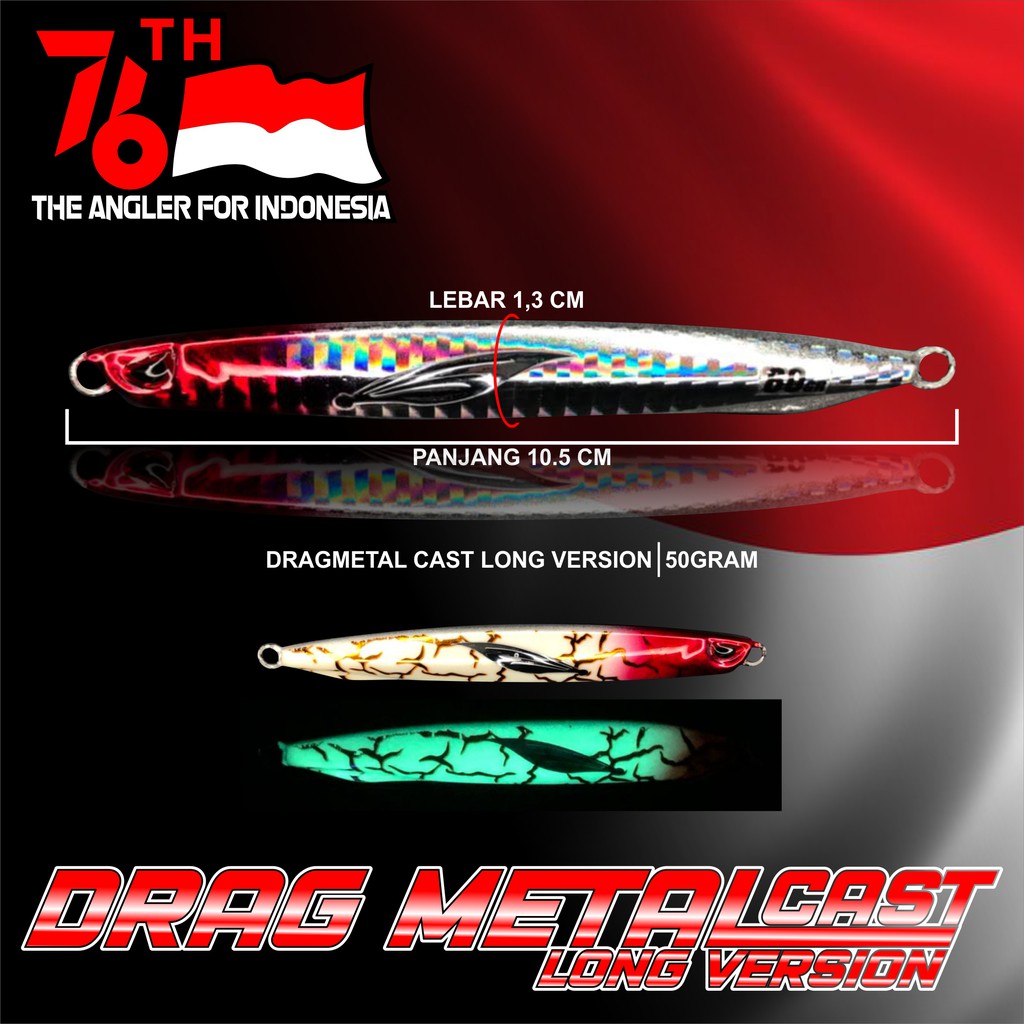 Metal Jig Drag Metal Cast Long The Angler Series