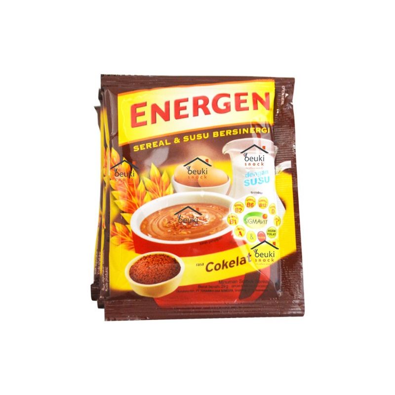 

1 renceng energen isi 10 sachet