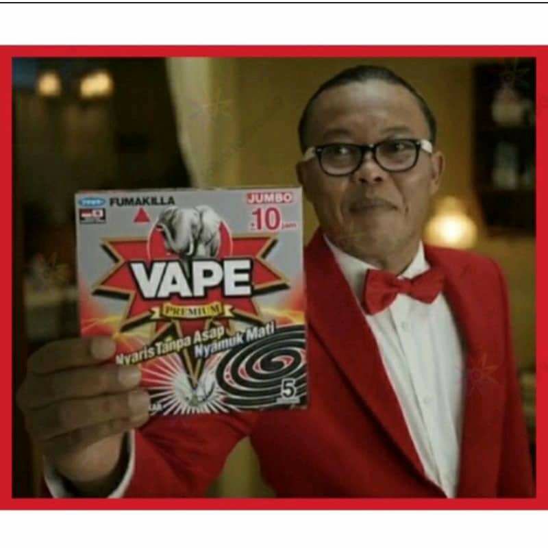 vape obat nyamuk bakar, tanpa asap