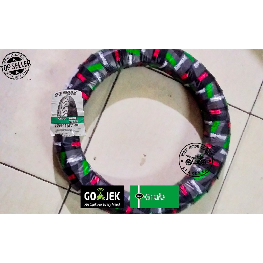 BAN TUBELESS 80/90- 14 KINGLAND KING TIGER