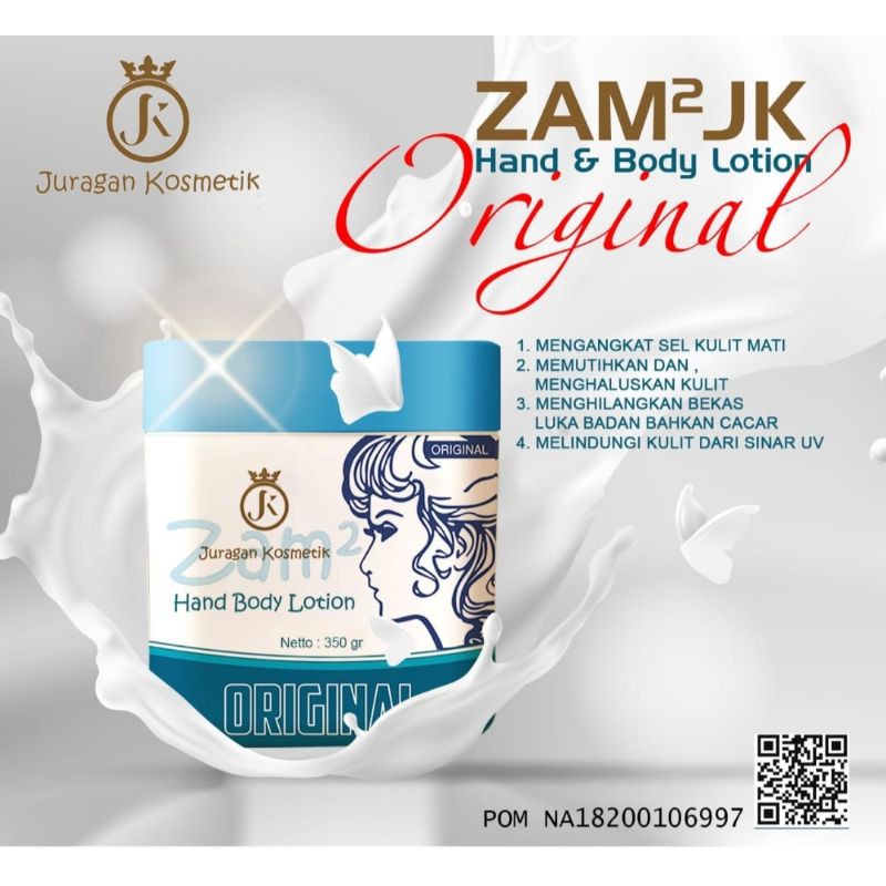 HB Handbody Zamzam JK Original Handbody Bpom / Lotion Zam2jk