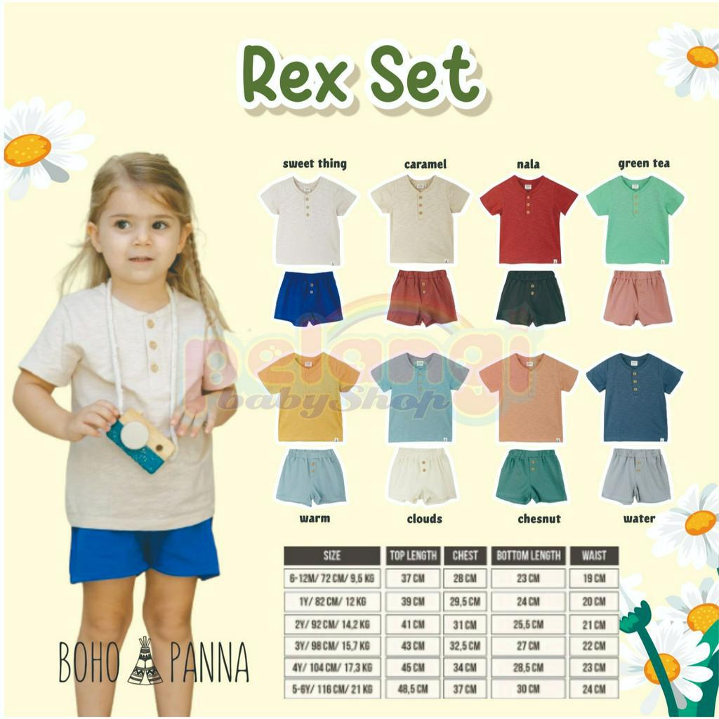 BOHOPANNA | BOHO | BOHO PANNA REX SET | STELAN ANAK