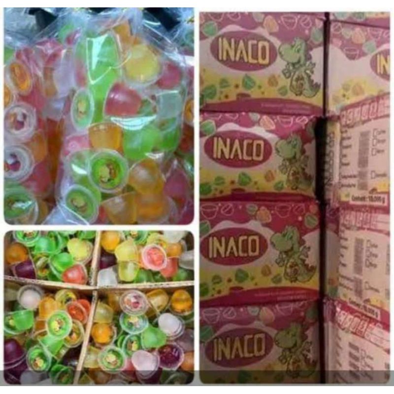 

Inaco Jelly fruit mix, segar, menyehatkan.