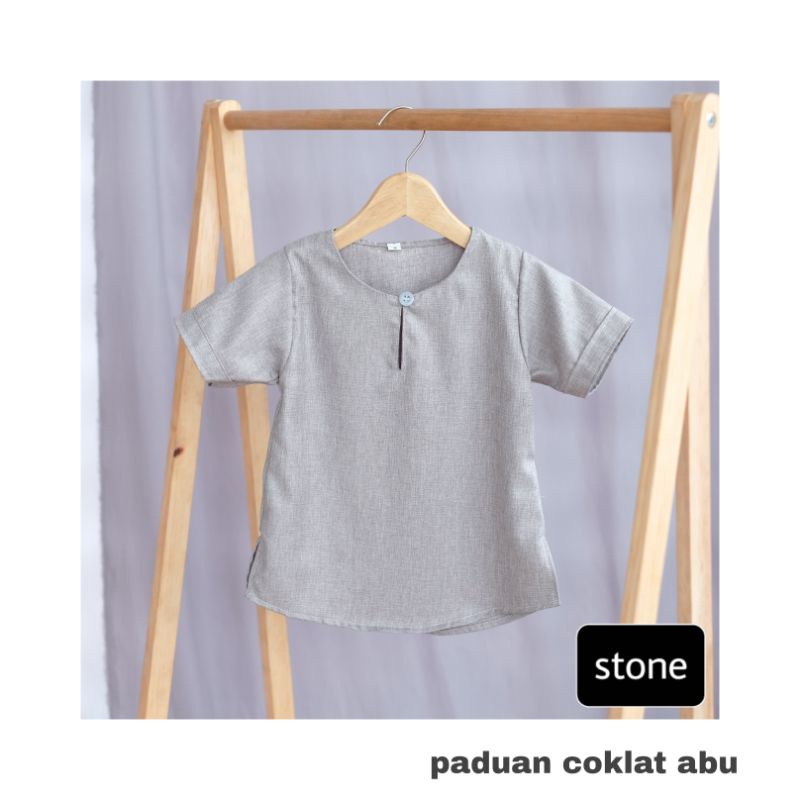 Baju koko anak laki laki/ baju koko balita  katun madina/Koko anak Lebaran / sarung anak laki laki / sarung celana anak