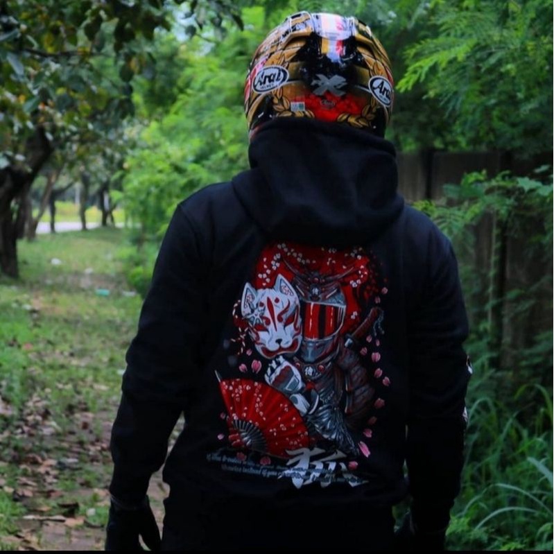 HOODIE SR PROJECT KITSUNE V2 SIZE XXL