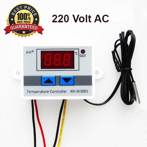 Thermostat 220 Volt AC untuk Aquarium Chiller dan Sistim Pendingin