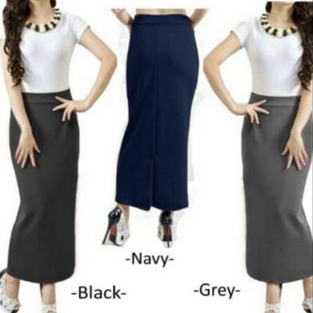 ROK SPAN HITAM TERMURAH /rok span polkadot/ rok span termurah /ROK POLOS MURAH